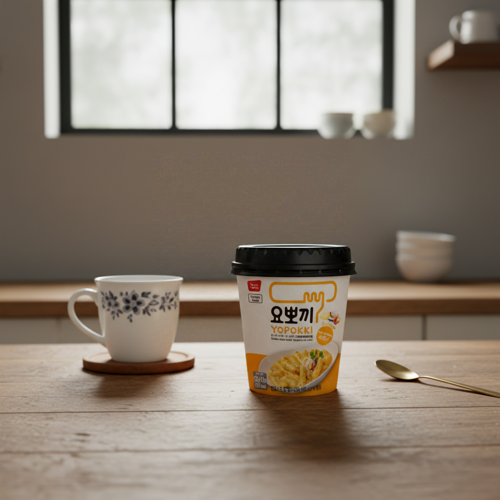 Yopokki Tteokbokki au beurre et à l'oignon doré - 120 g