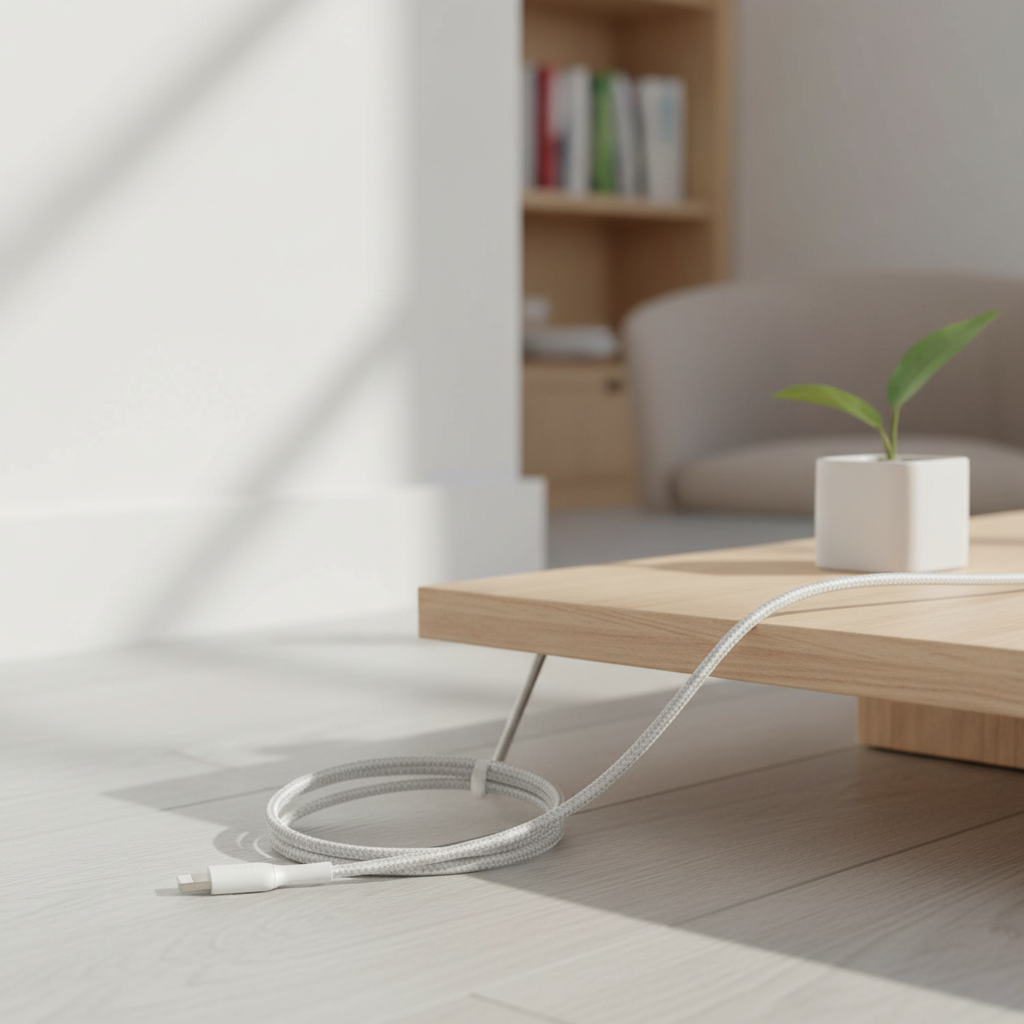 BELKIN Câble Lightning tressé USB-A 2 m - Blanc