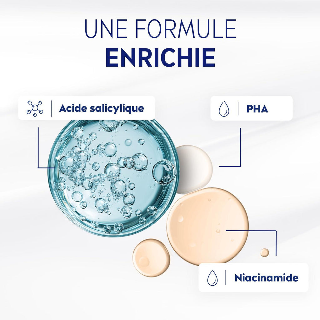 NIVEA Derma Skin Clear Eau Micellaire Visage Infusée au Sérum - 400 ml