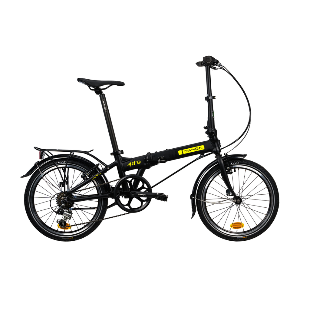 DAHON Vélo pliant HIT D6 Obsidian - Pneu 20 pouces x 1,75 pouces