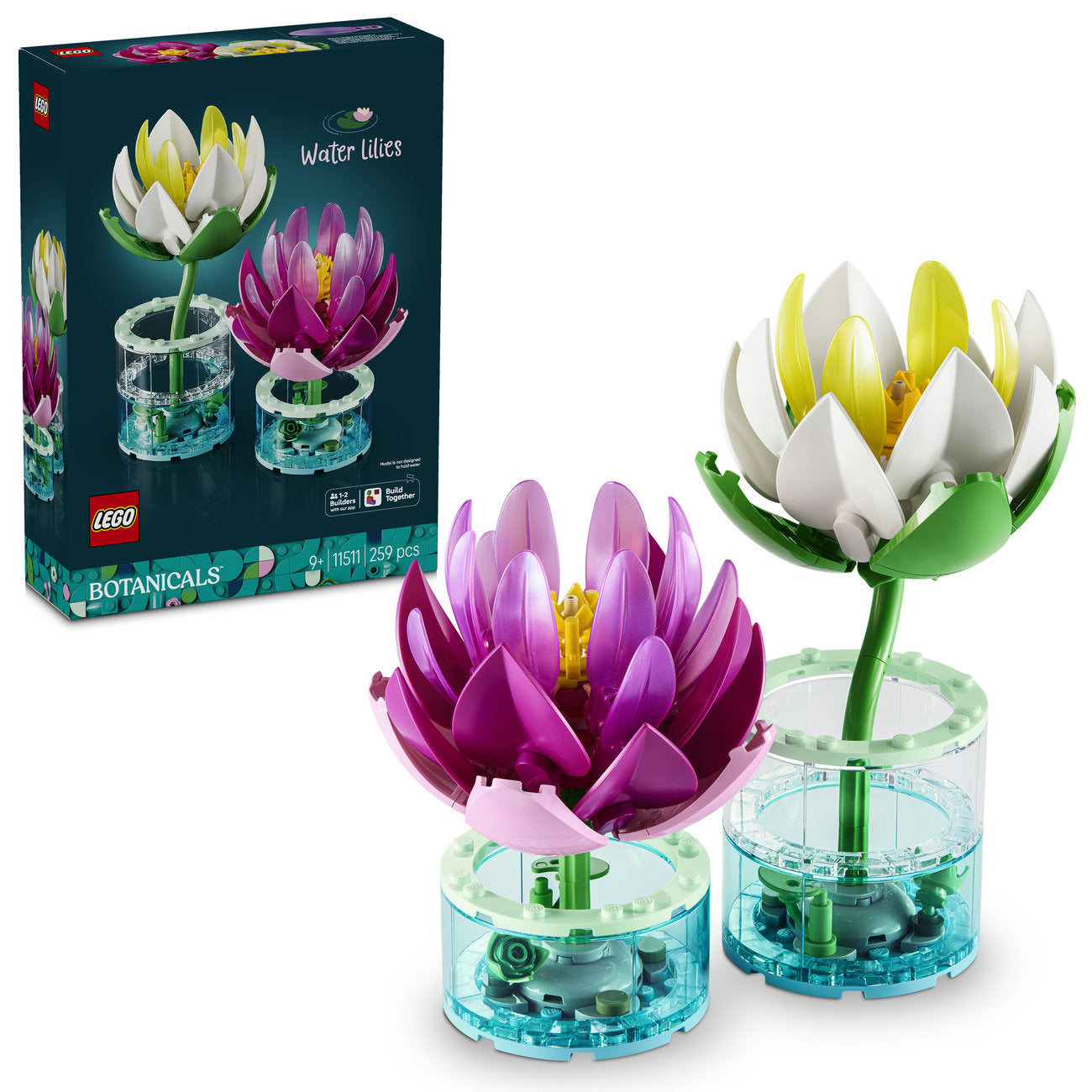 LEGO Botanicals 11511 Les nénuphars