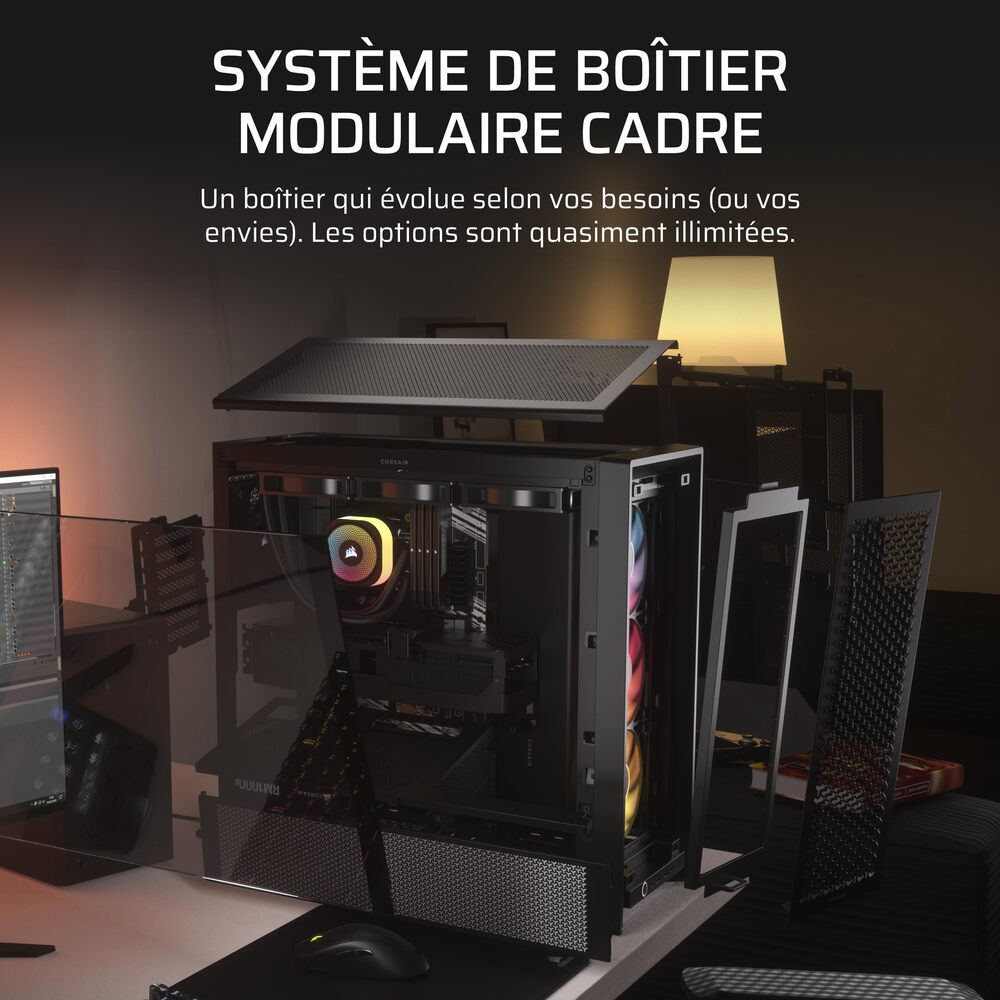 FRAME 4000D RS ARGB Mid-Tower, Black