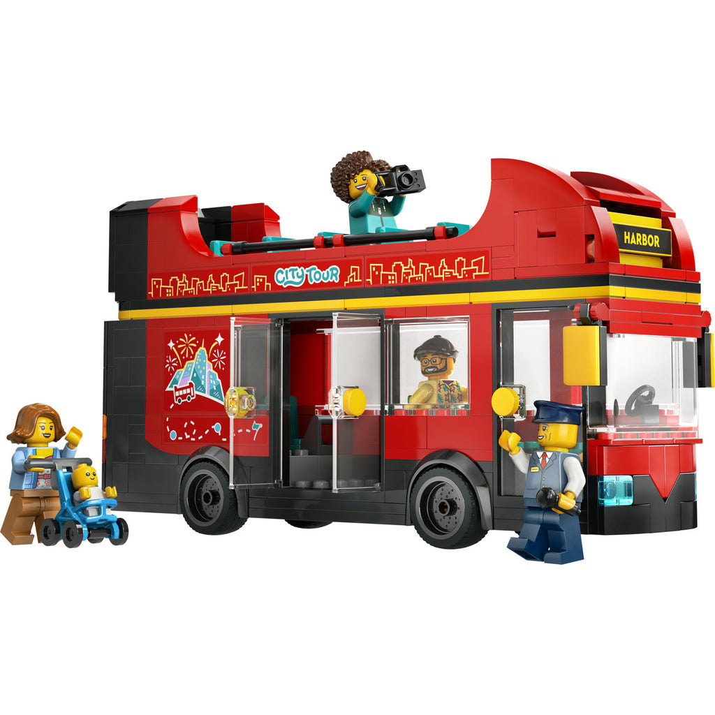 LEGO City 60407 Bus touristique rouge à deux étages