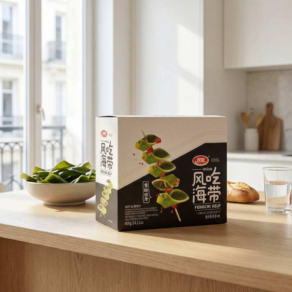 Wei Long Algues à Manger 400 g (Contient 20 Sachets)