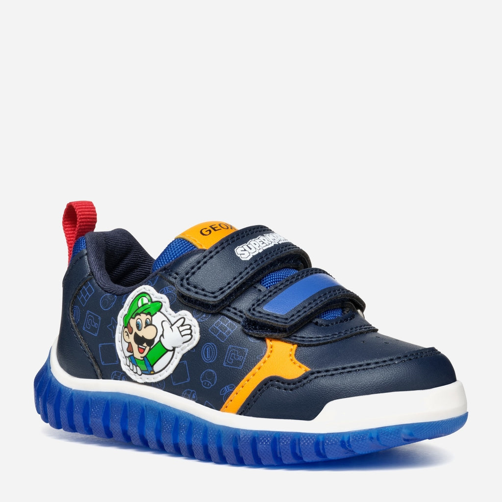 GEOX Lightyloo Sneakers Garçon Bleu marine/Royal