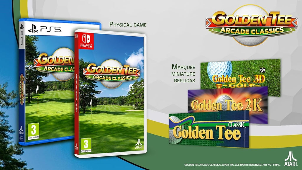 Atari Golden Tee Arcade Classics - PS5 - Version française
