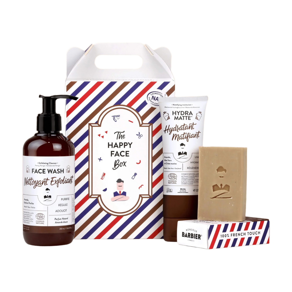 MONSIEUR BARBIER Coffret de soins du visage The Happy Face Box pour hommes - 1 unité