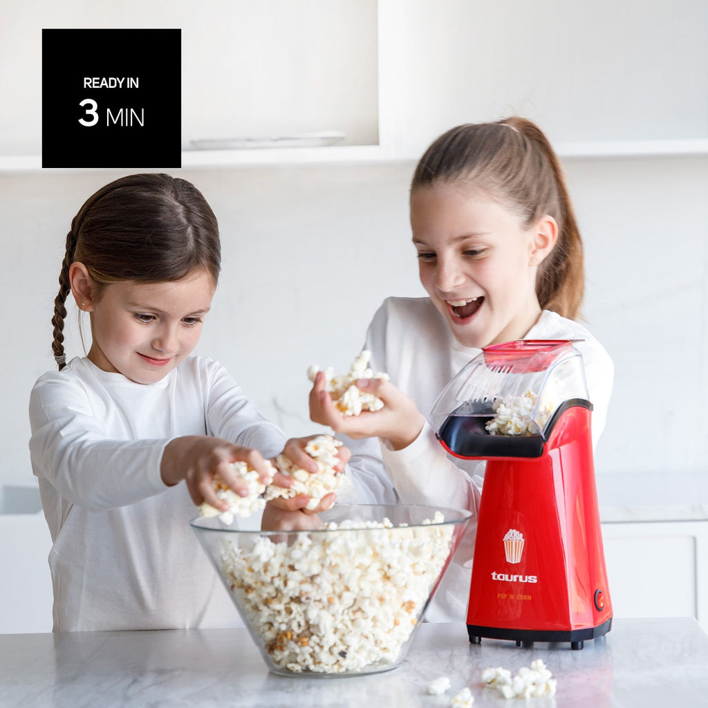 Taurus Pop'n'corn Machine à pop-corn - Rouge