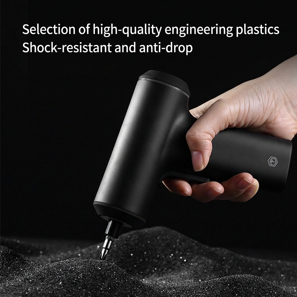 J.ZAO Tournevis électrique | Tension nominale 3,6 V, Couple maximal 5 N·m, Vitesse 240 tr/min, Batterie au lithium 2000 mAh