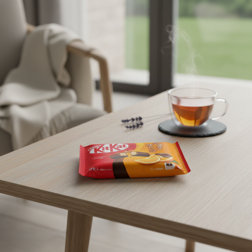 KitKat Biscuits au chocolat et orange, 9 pièces