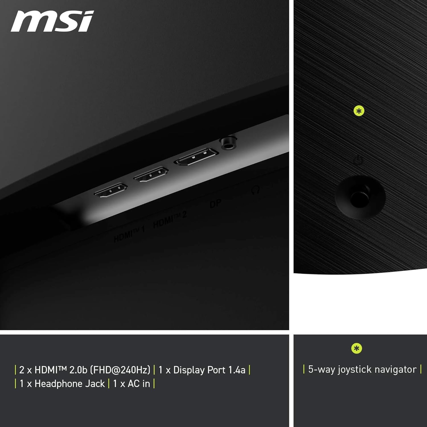 MSI MAG 32C6X moniteur PC 80 cm 31,5 pouces 1920 x 1080 pixels Full HD Noir