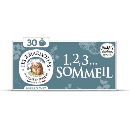 LES 2 MARMOTTES infusion 123 sommeil x30