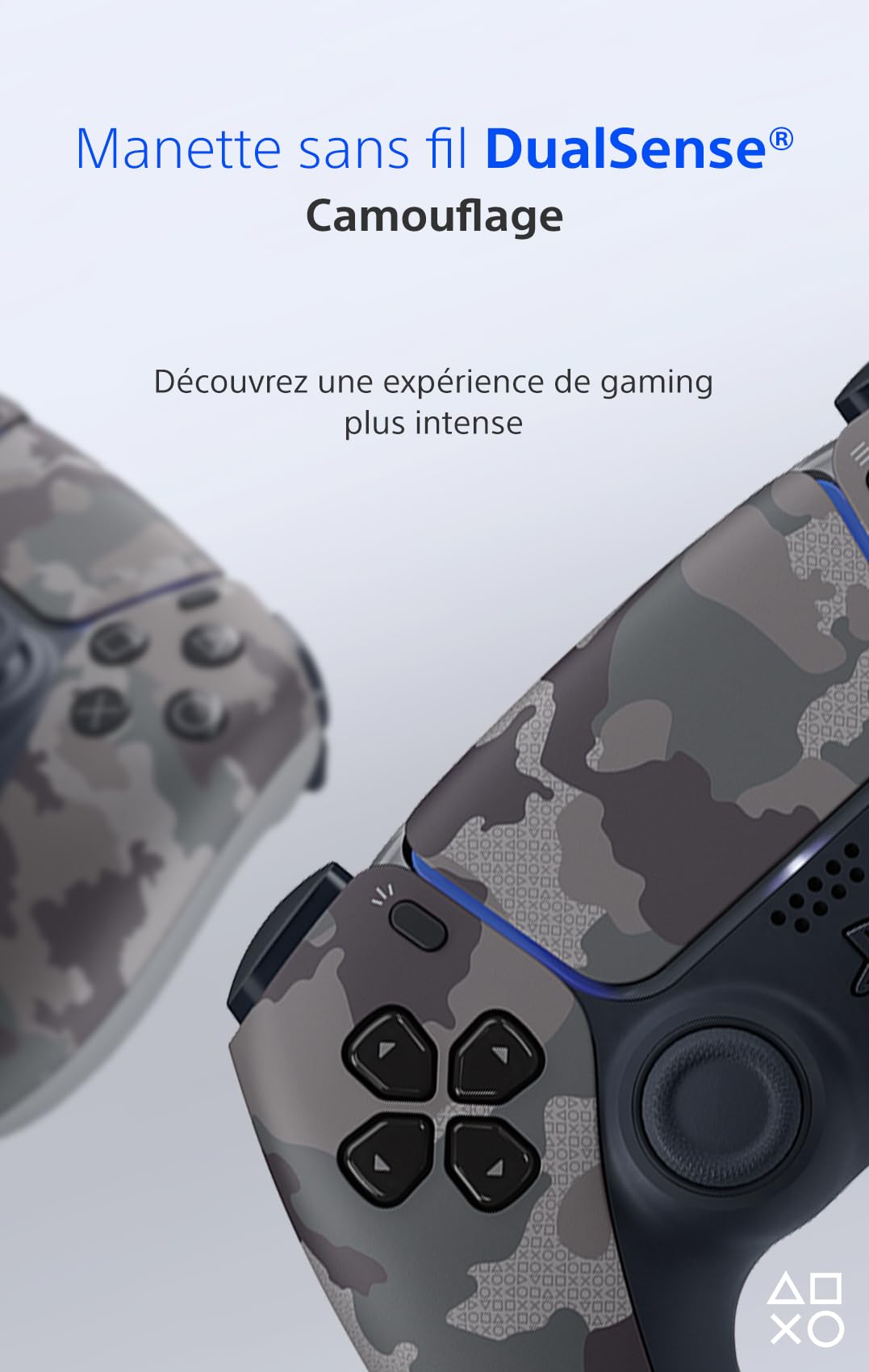 Sony Manette PS5 sans fil Dualsense - Camouflage gris