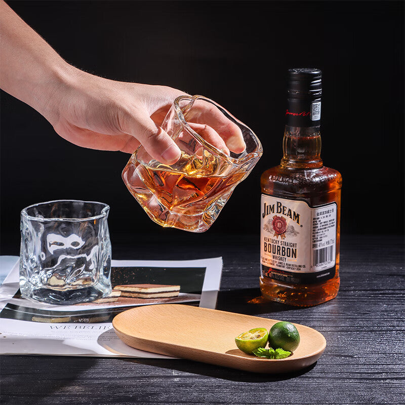 BJ Verres à Whisky 250ml, Set de 2 Pièces