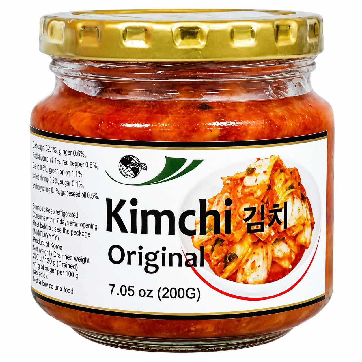 Oriental Kimchi de légumes conservation ambiante 200 g
