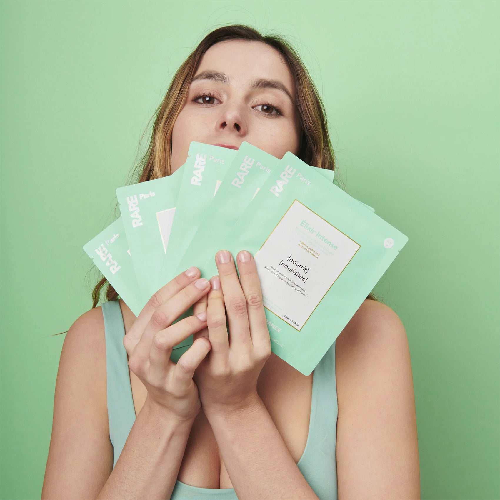 RARE Paris Boîte de Masques Elixir Intense (5 Feuilles)