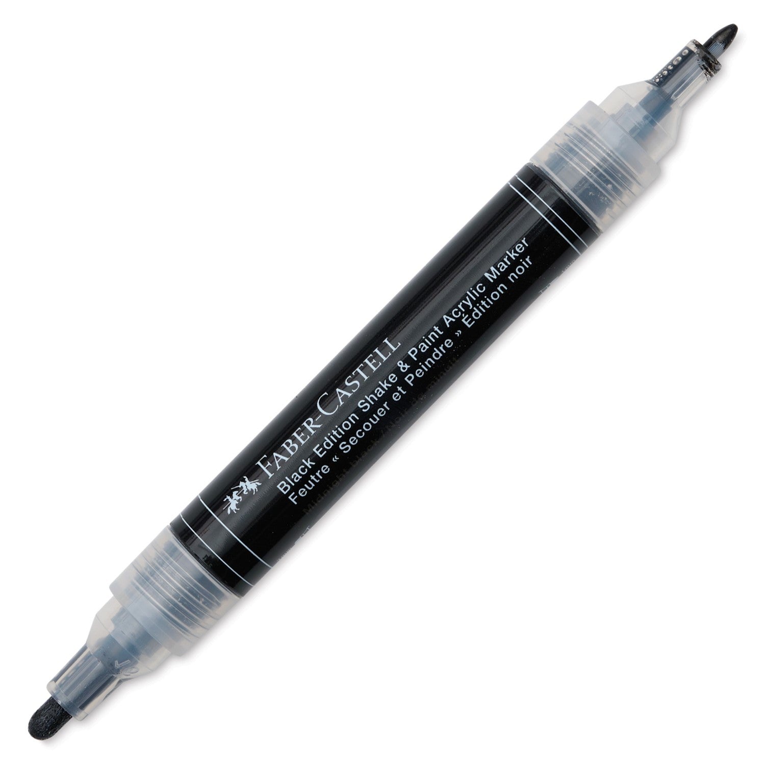 Faber-Castell Black Edition Marqueur acrylique double Shake and Paint - Noir