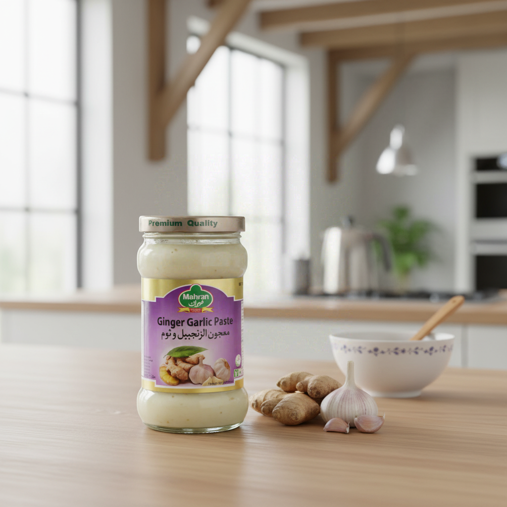 Mehran Pâte de gingembre et d'enail 320 g