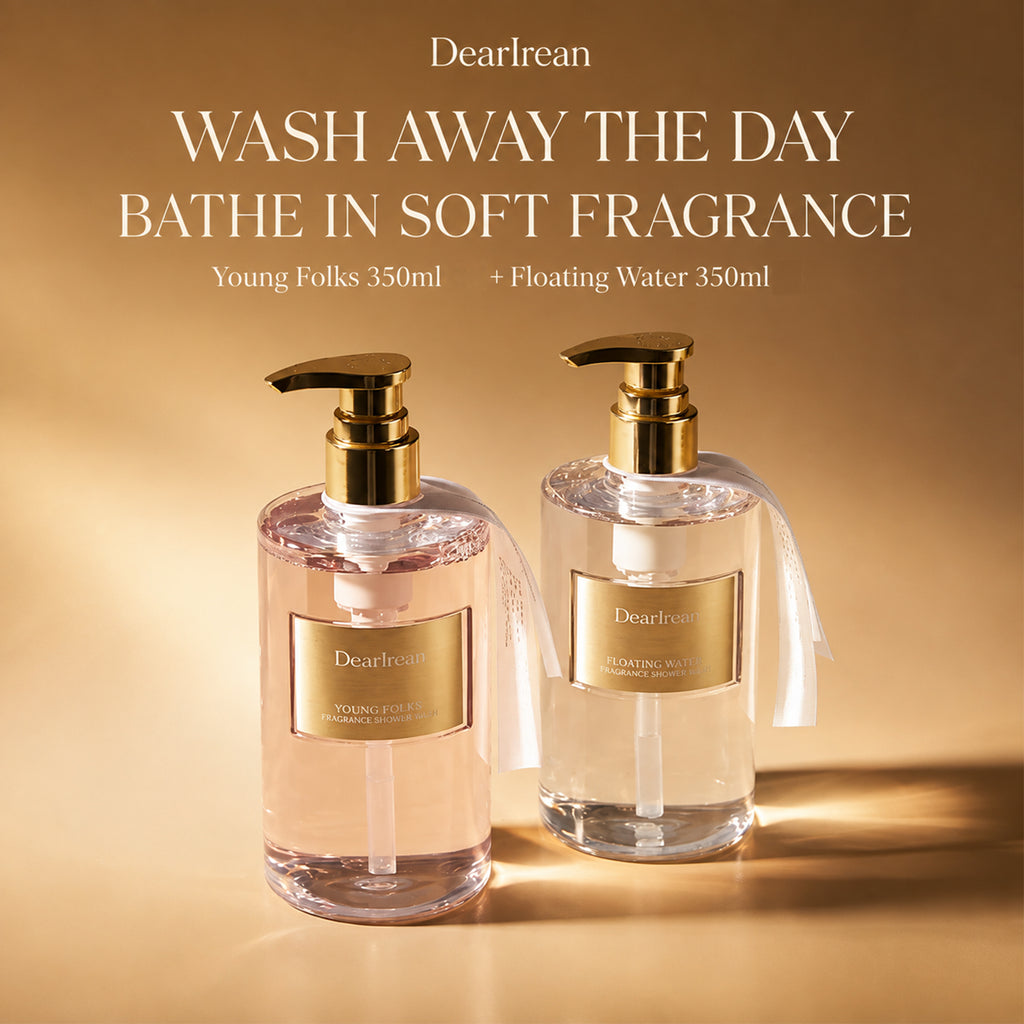 Coffret cadeau de bain flottant glamour parfumé Dear Irean (350 ml + 10 ml × 5 + boule de bain)