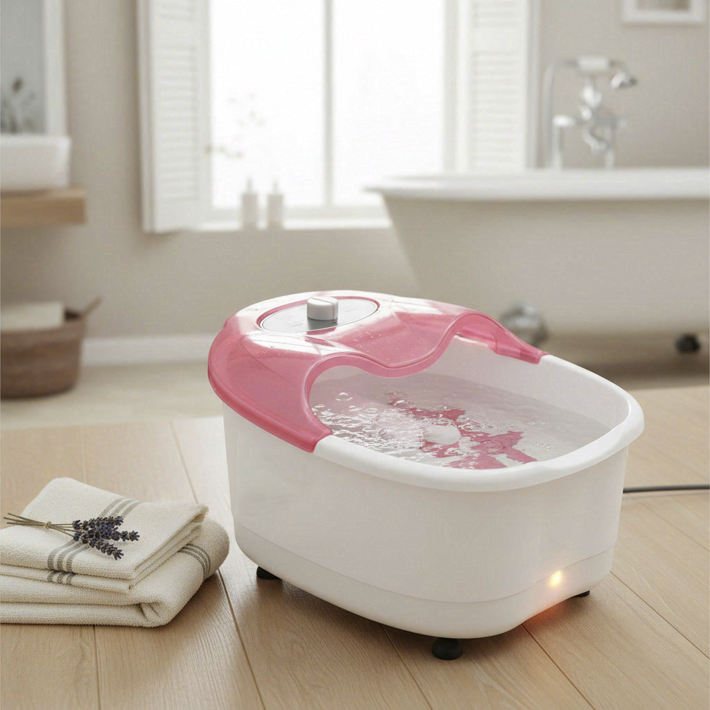 Yoghi HFM800 Bain de pieds massant - Rose