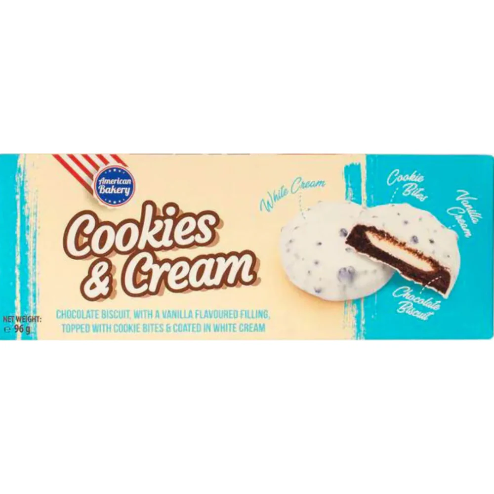 AMERICAN BAKERY Cookies & Cream - 96 g