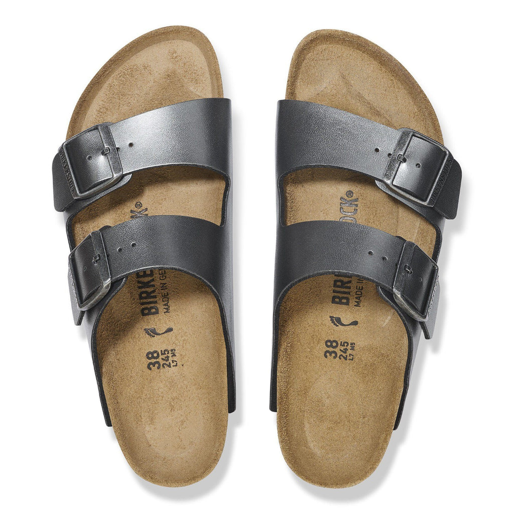 Birkenstock Arizona Birko Flor Femme (Étroit) Noir