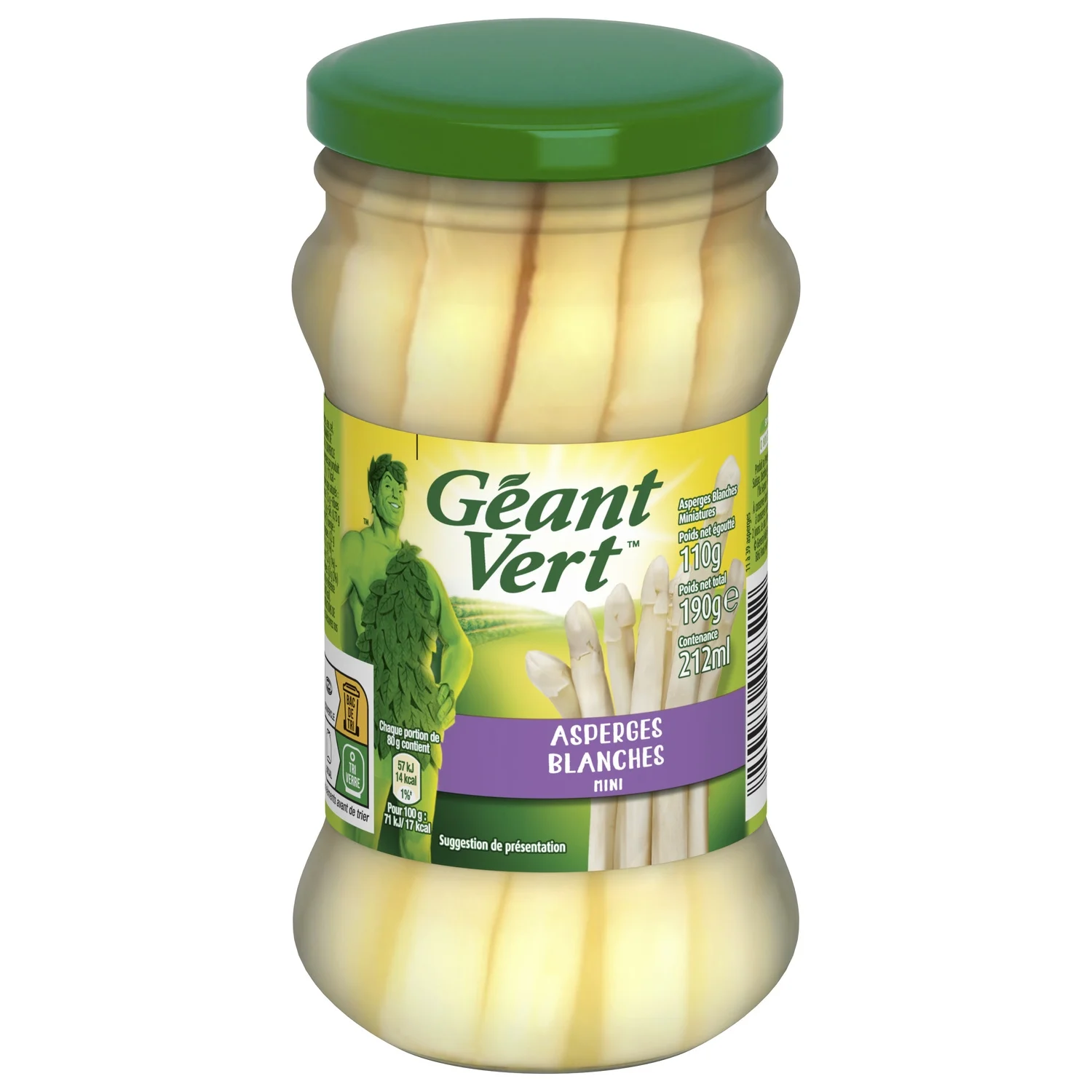 GEANT VERT Asperge Blanche 110g