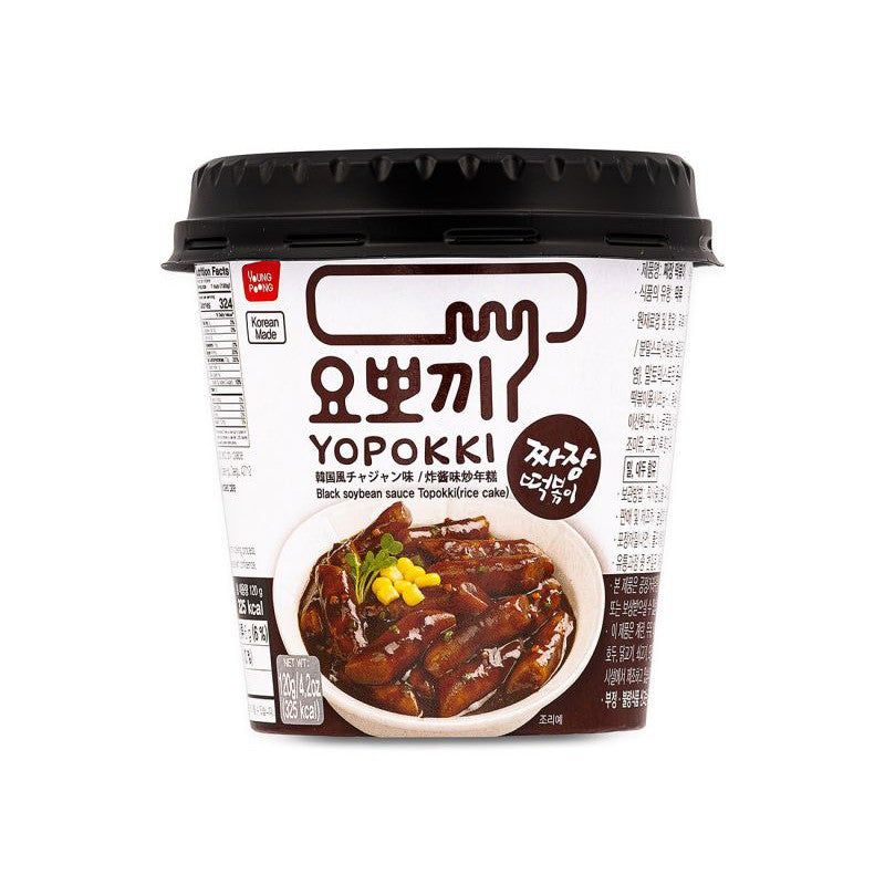 Yopokki Gâteaux de riz sauce aux haricots noirs 120 g
