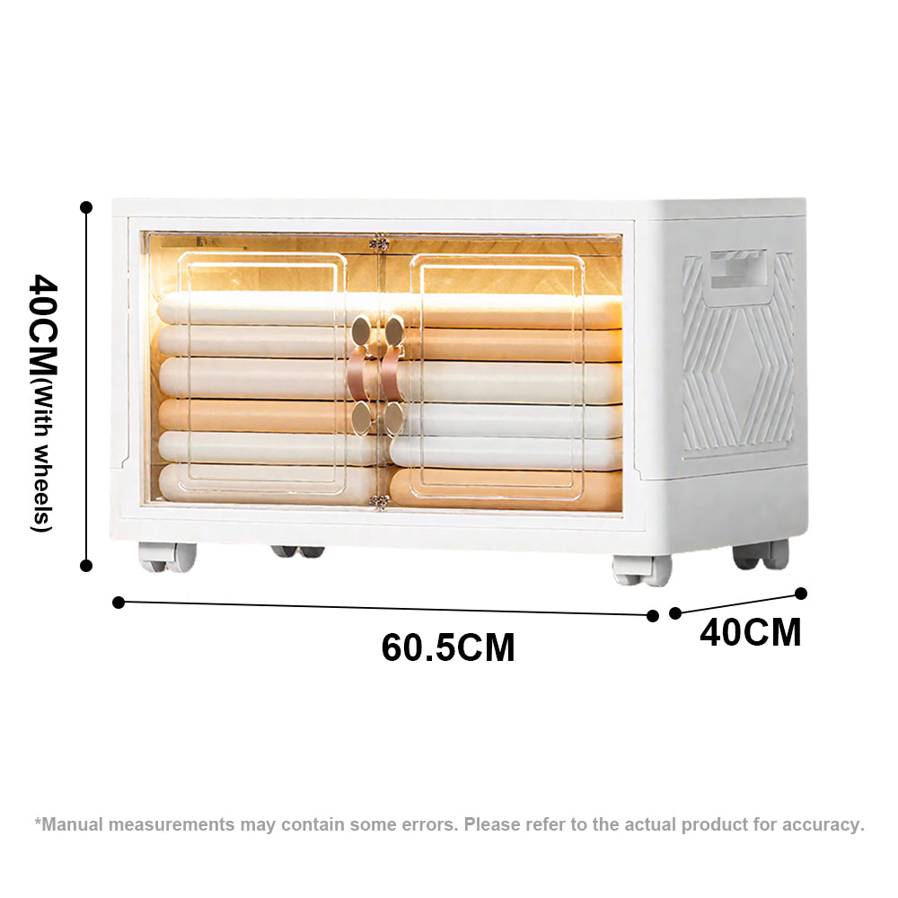 SNSP Coffre de rangement pliable 84 L