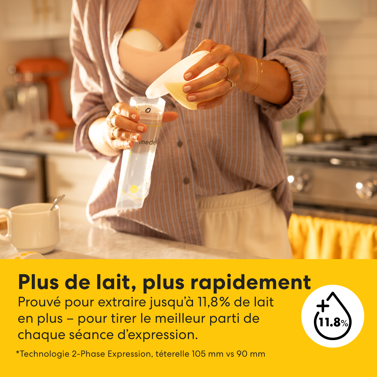 MEDELA Motion InBra - Tire-lait électrique simple