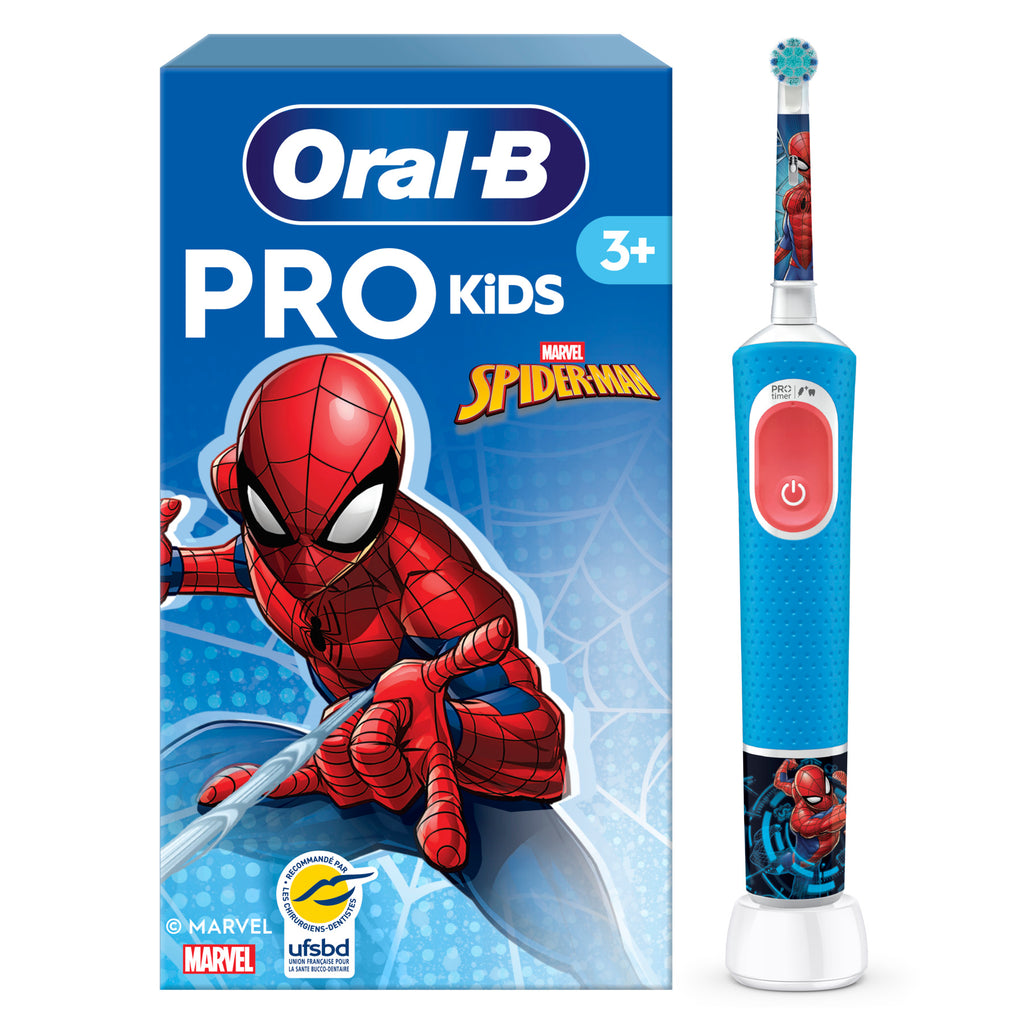 Oral-B Pro pour enfants Spider-Man Brosse à dents électrique
