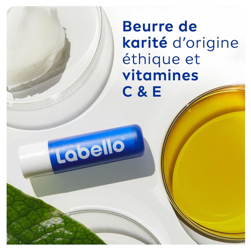 Labello Lèvres Stick Baume à Lèvres Original + Hydro Care FPS15 Duo
