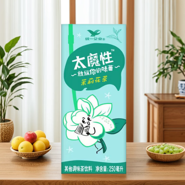 Uni-President Thé au jasmin - 6 x 250 ml