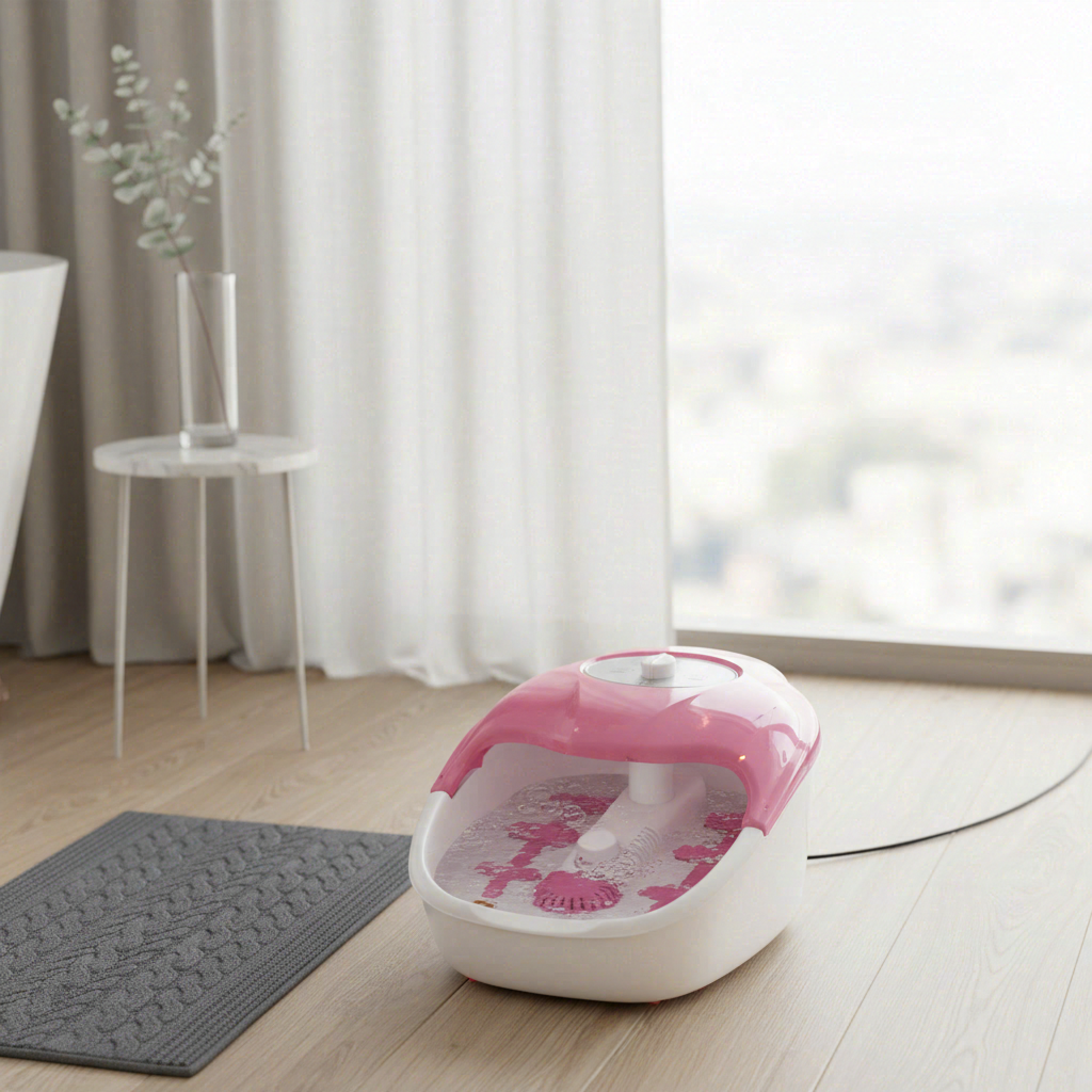 Yoghi HFM800 Bain de pieds massant - Rose