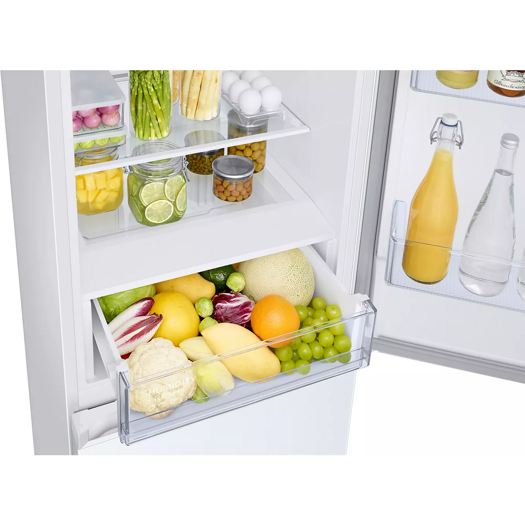 Samsung Réfrigérateur Combiné RB38C600EWW Blanc 390L Classe E