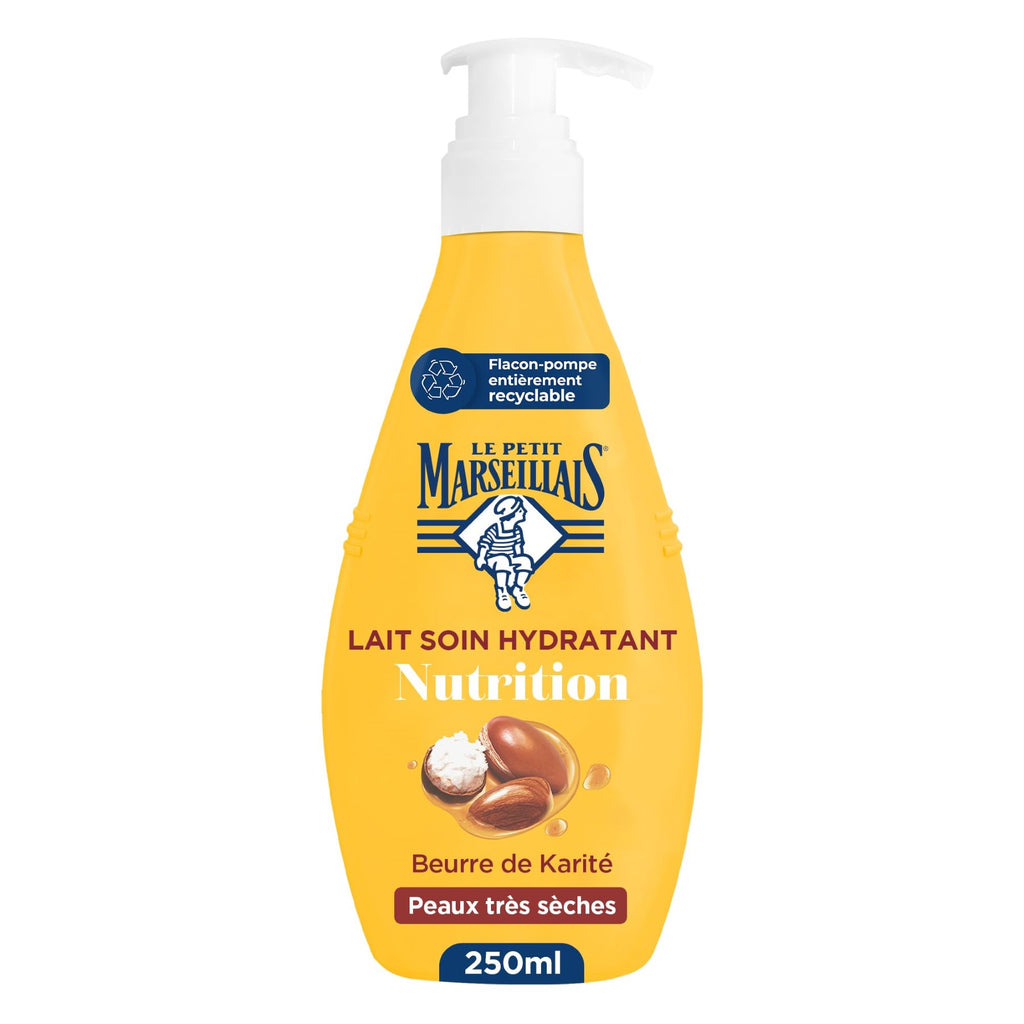Le Petit Marseillais Lait Soin Hydratant Nutrition Flacon 250 ml