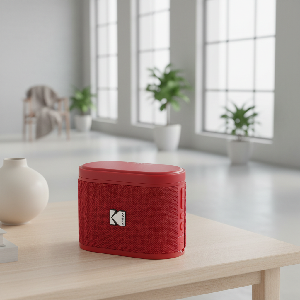 Kodak Soundbrix enceinte bluetooth rouge