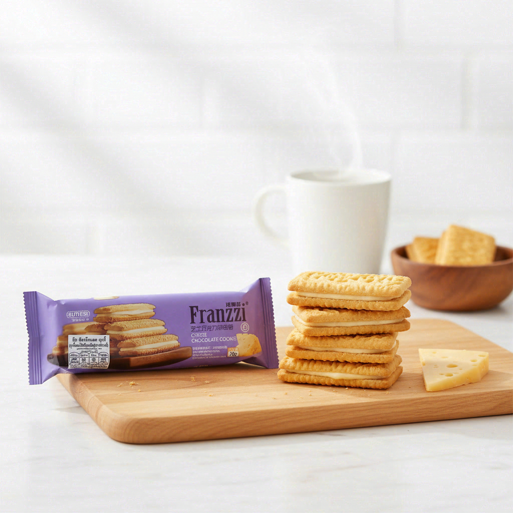 FLZ Biscuits au chocolat et au fromage - 70 g