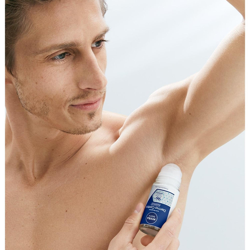 NIVEA MEN Déodorant Aisselles Derma Dry Control 96H Bille - 50 ml