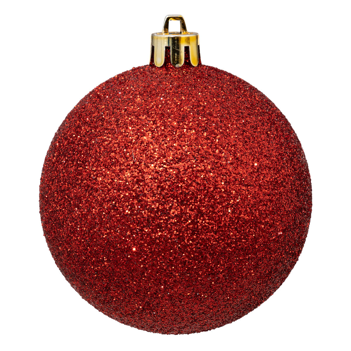 Atmosphera Lot de 18 boules de Noël - Rouge/Doré