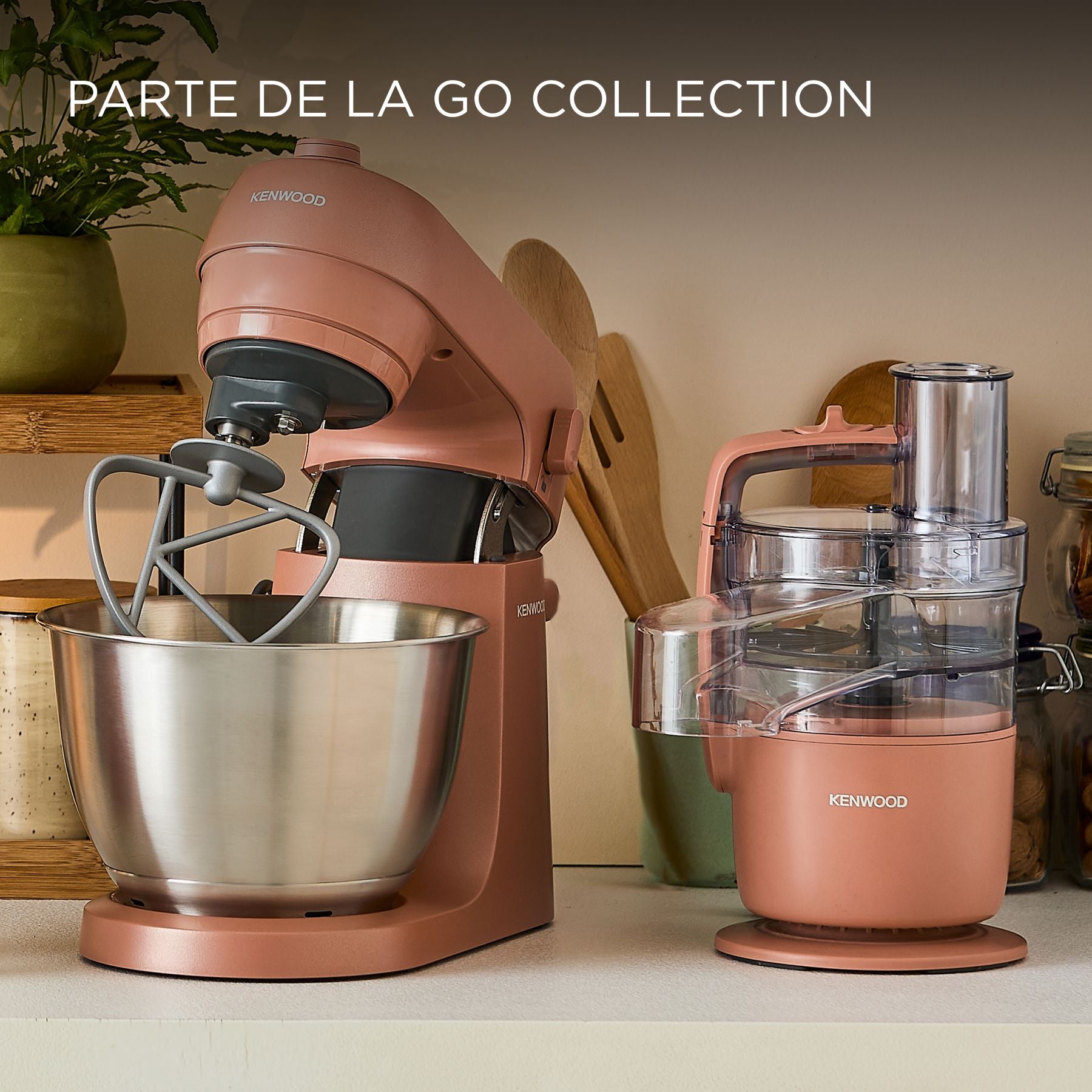 KENWOOD Go Collection, Robot pâtissier, KZM35.000RD, Rouge argile