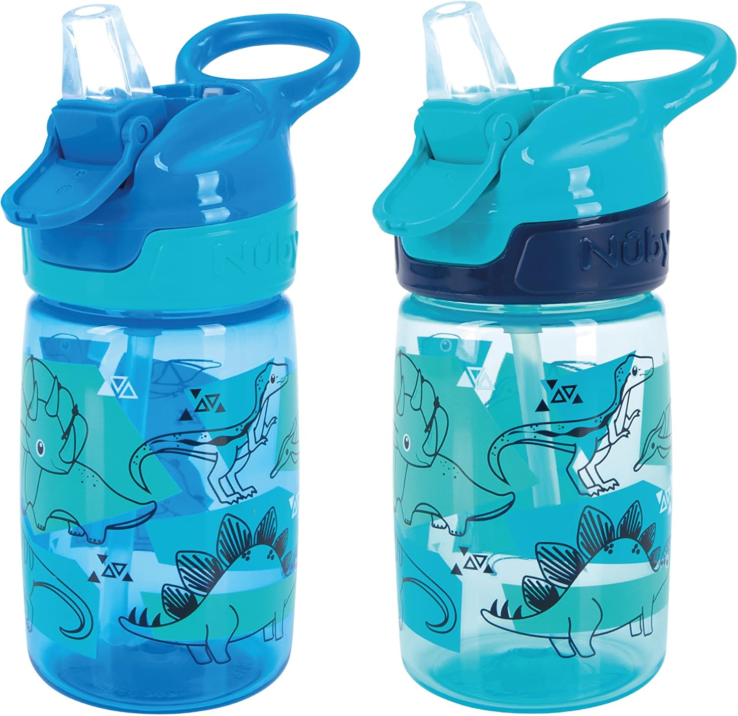 Nuby Lot de 2 Dinosaures Incredible Gulp