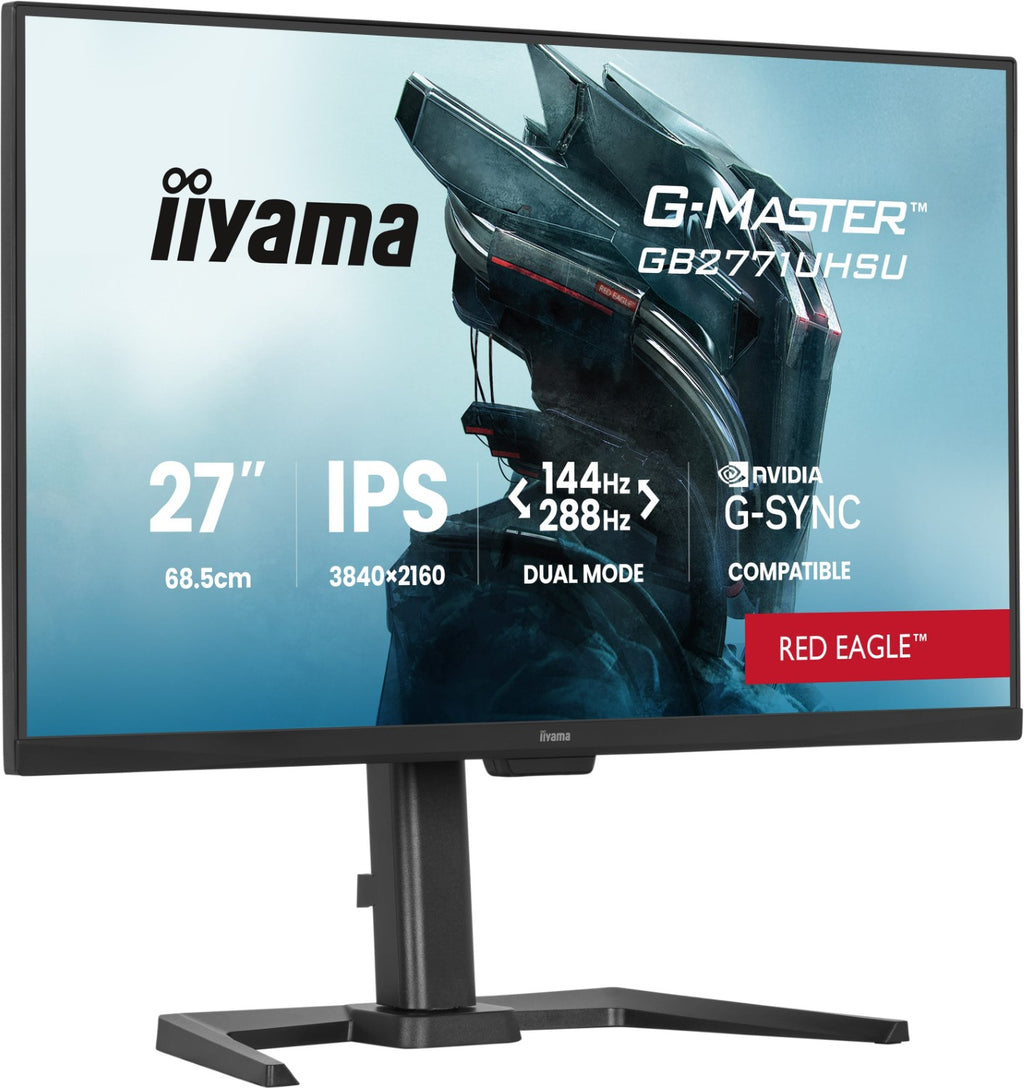 iiyama G-MASTER GB2771UHSU-B1 Moniteur 68,6 cm (27") 3840 x 2160 pixels 4K Ultra HD LED Noir