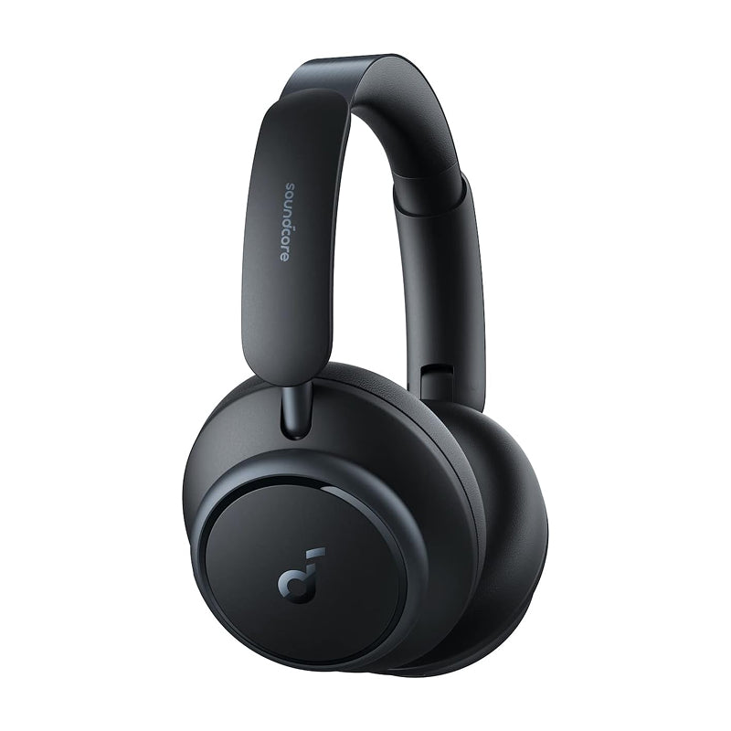 soundcore par Anker Space One Pro Casque sans fil, réduction active adaptative du bruit, 6 microphones, conception pliable, autonomie 60 h, sans perte, charge rapide, audio sans fil haute résolution LDAC