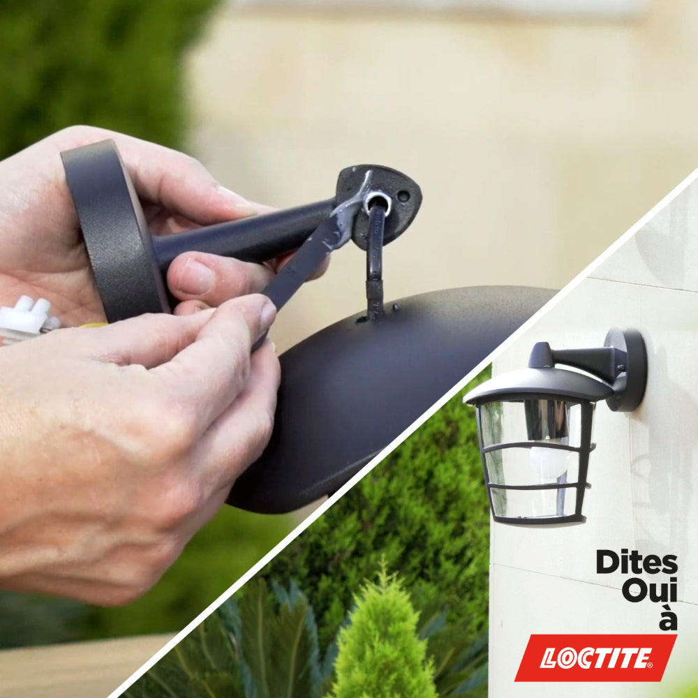 LOCTITE Colle Epoxy spécial Métal 5 min (Seringue 25ml) résine bi-composante, colle forte et rapide pour métaux et autres matériaux, ultra résistante, couleur métal
