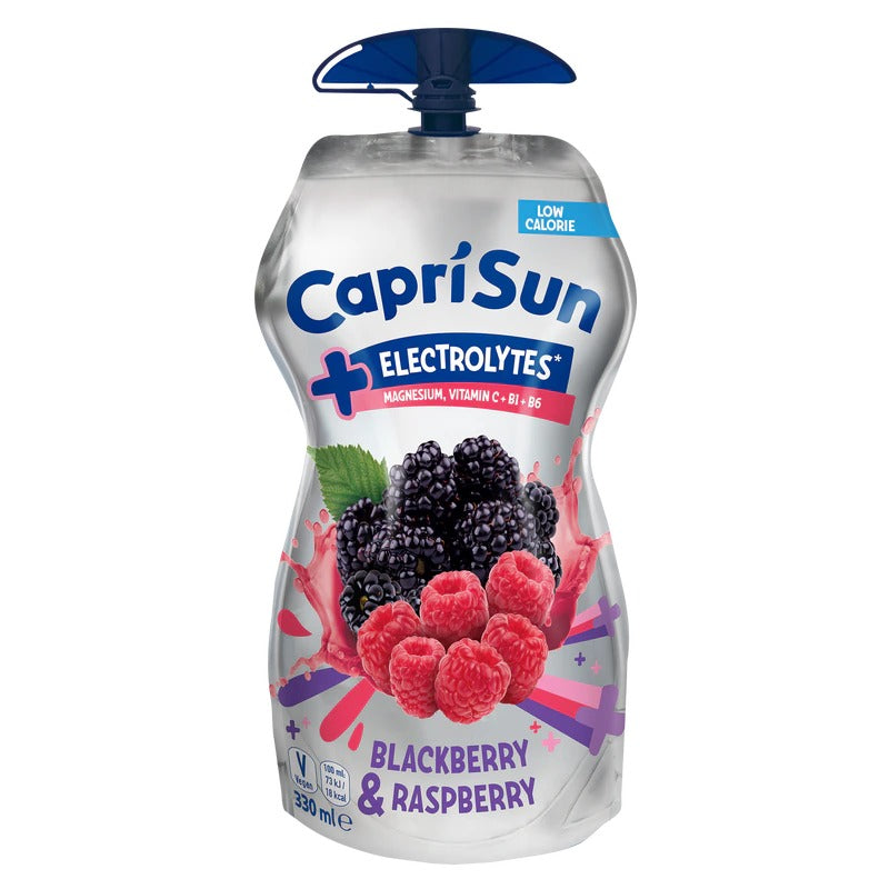 CAPRISUN + Electrolyte Mûre-Framboise Pack 15x 33cl