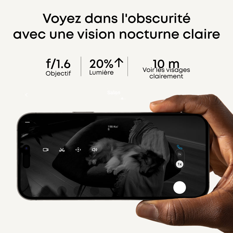 eufy Security Caméra intérieure S350, Caméra à double objectif, Caméra de surveillance 4K UHD avec zoom 8× et rotation/inclinaison 360 °, Idéale comme moniteur pour animaux/sécurité/bébé