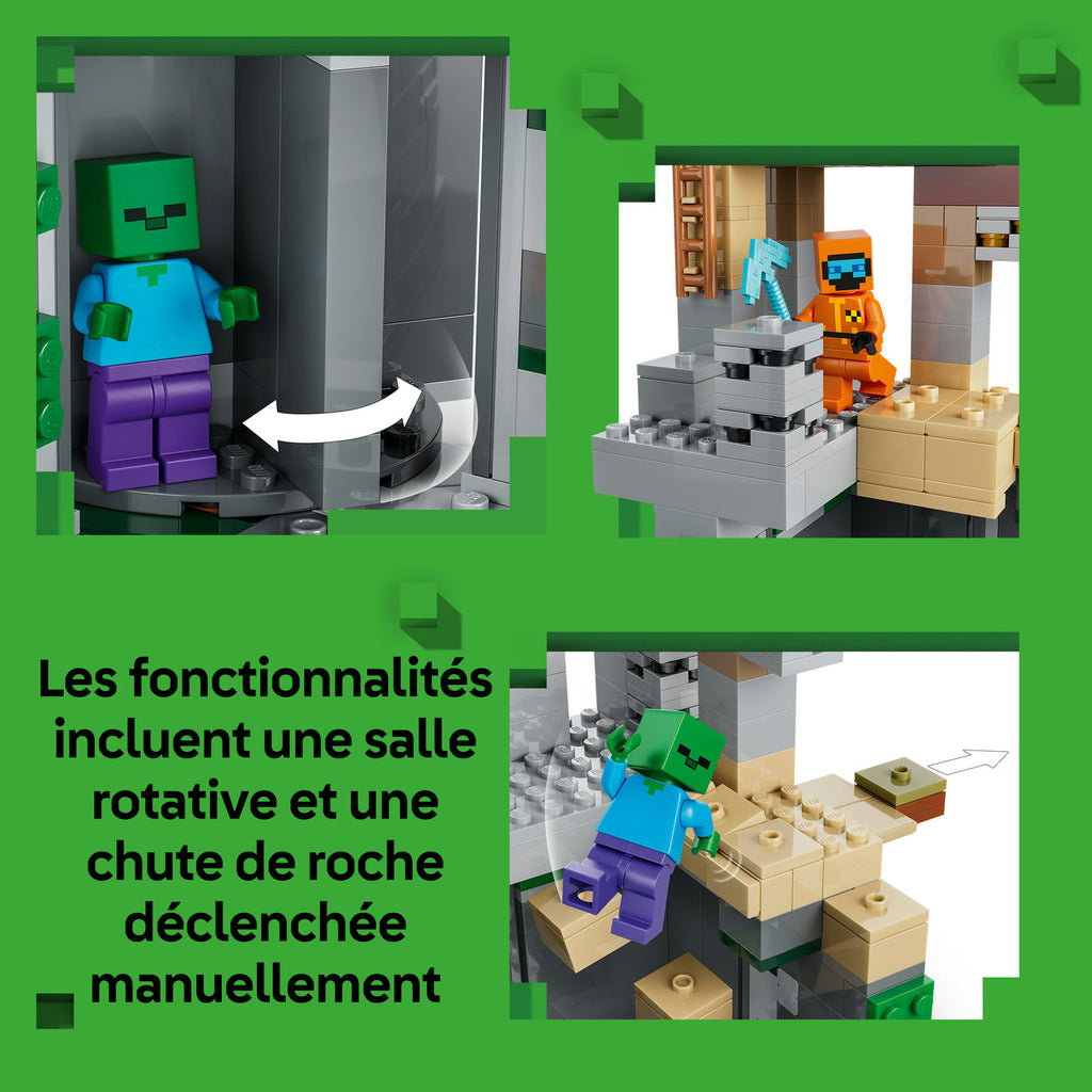 LEGO Minecraft 21587 Le Donjon de zombies