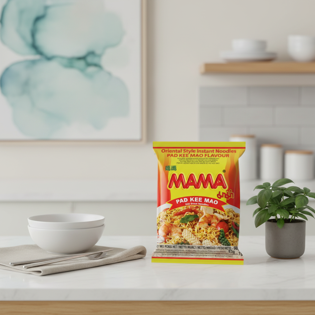 MAMA Nouilles instantanées Pad Kee Mao - 60 g