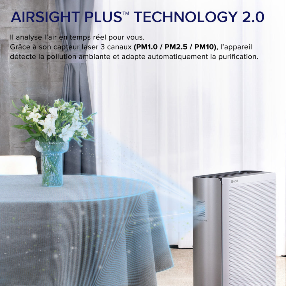 LEVOIT EL551S EverestAir Smart Purificateur d'air